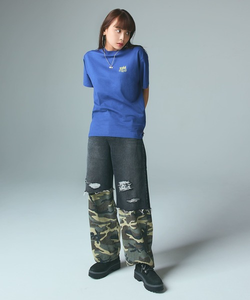ジーンズ デニム デニムパンツ FADED CAMO LAYERED PANTS レディース メンズ_5