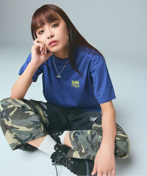ジーンズ デニム デニムパンツ FADED CAMO LAYERED PANTS レディース メンズ_6