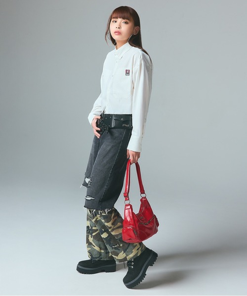 ジーンズ デニム デニムパンツ FADED CAMO LAYERED PANTS レディース メンズ_9