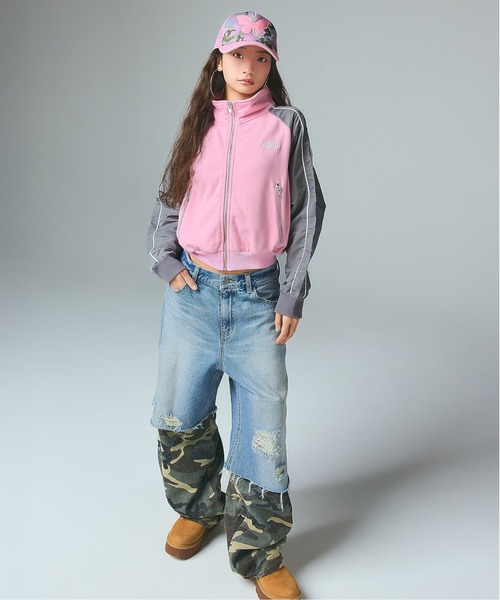 ジーンズ デニム デニムパンツ FADED CAMO LAYERED PANTS レディース メンズ_14