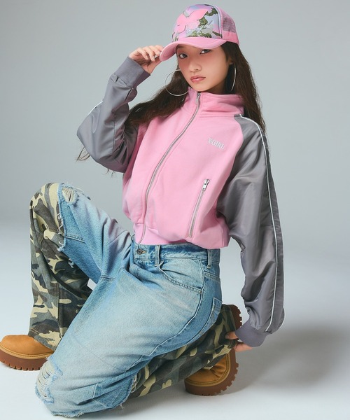 ジーンズ デニム デニムパンツ FADED CAMO LAYERED PANTS レディース メンズ_15