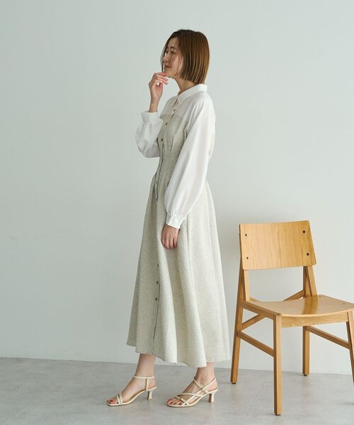 YECCA VECCA（イェッカヴェッカ） ワンピース ベアドッキング