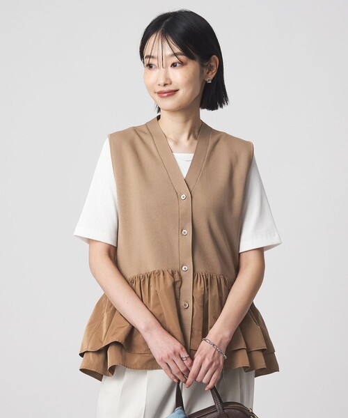green label relaxing（グリーンレーベルリラクシング） ベスト ジレ