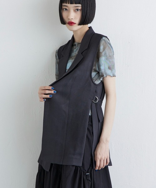 Lui's（ルイス） ベスト ジレ メッシュジレベスト レディース
