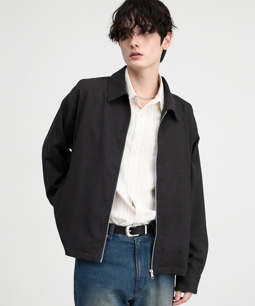 CIYOT ブルゾン アウター 「CIYOT」リラックスフィット ジップアップ 