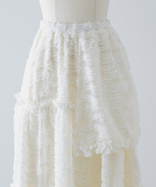 「INTER FACTORY」 ロングスカート FREE ホワイト レディース_画像6