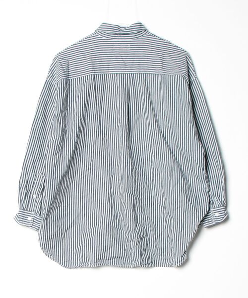 「niko and...」 長袖シャツ LARGE ネイビー レディース_画像2