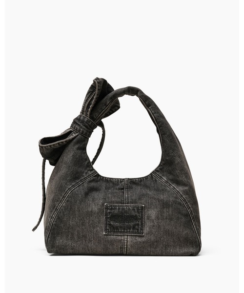 ショルダーバッグ バッグ THE BOW DENIM SACK BAG/ザ ボウ デニム サック バッグ レディース メンズの画像