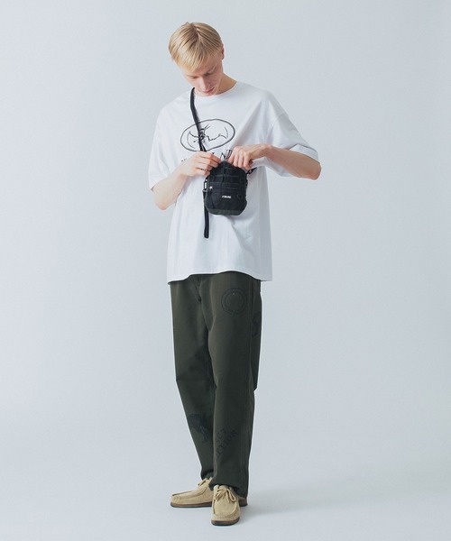 「SILAS」 ショルダーバッグ ONE SIZE オリーブ メンズ_画像3