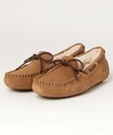 「UGG」 モカシンシューズ 24cm グレー...の詳細画像2