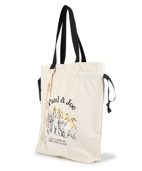 「PAUL & JOE ACCESSOIRES」 トートバッグ FREE アイボリー レディース_画像3