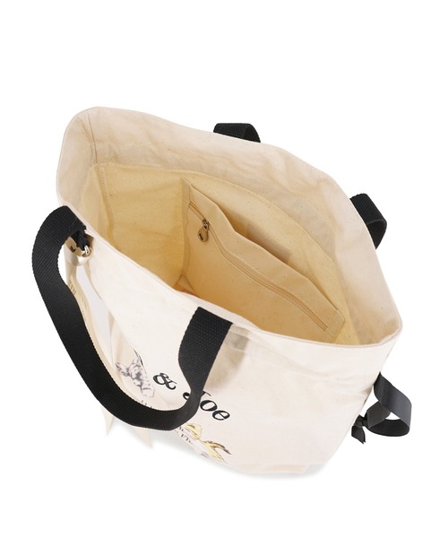 「PAUL & JOE ACCESSOIRES」 トートバッグ FREE アイボリー レディース_画像5
