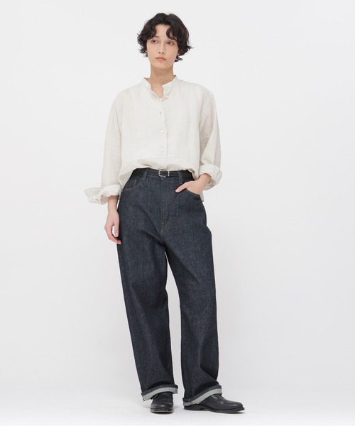 MARGARET HOWELL（マーガレットハウエル） ブラウス シャツ SHIRTING