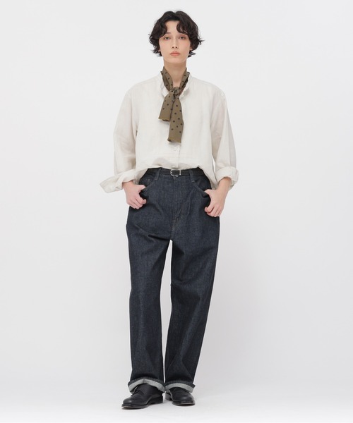 MARGARET HOWELL（マーガレットハウエル） ブラウス シャツ SHIRTING