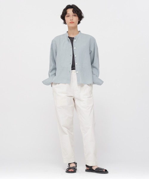 MARGARET HOWELL（マーガレットハウエル） ブラウス シャツ SHIRTING
