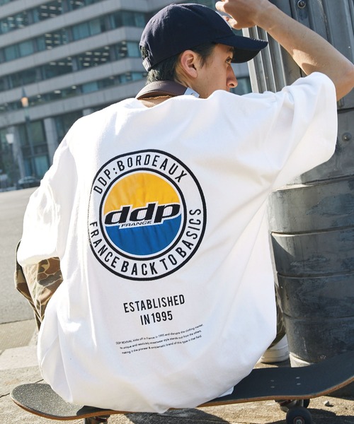 「ddp」 半袖Tシャツ L パープル メンズ_画像3