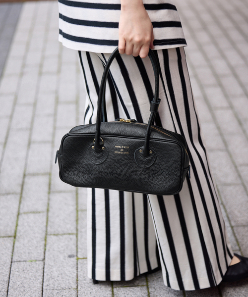 ボストンバッグ 「WEB/一部店舗限定」YOUNG＆OLSEN EMBOSSED LEATHER STUDENT S バッグ YO2601-GD005の画像