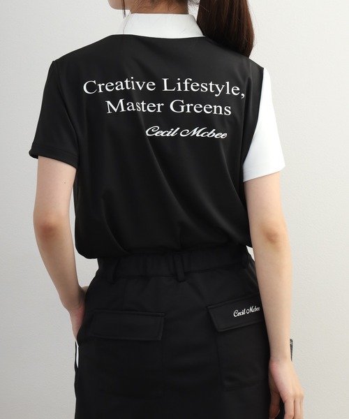 CECIL McBEE（セシルマクビー） tシャツ Outdoor Pocket Mock Neck Top