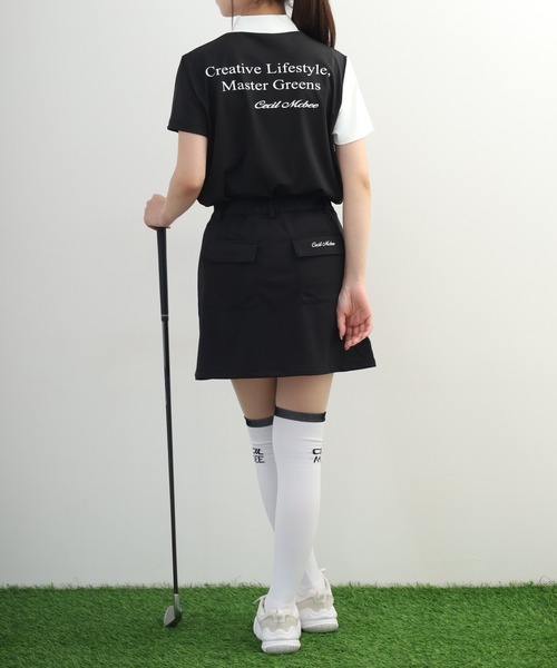 CECIL McBEE（セシルマクビー） tシャツ Outdoor Pocket Mock Neck Top