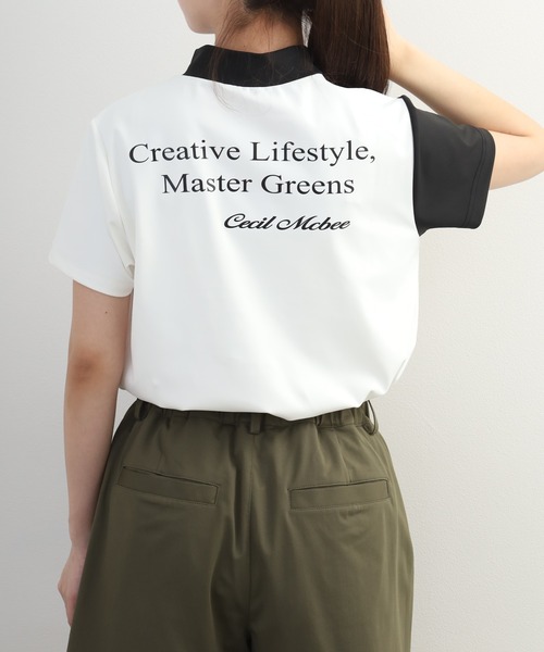 CECIL McBEE（セシルマクビー） tシャツ Outdoor Pocket Mock Neck Top