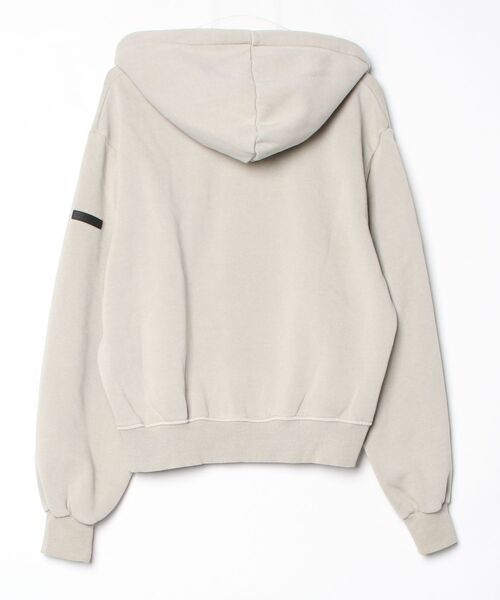 EMMA CLOTHES（エマクローズ） ジップアップパーカー M ベージュ