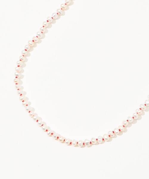 ネックレス PALA LEOPARD HOOK TINY P パールネックレス レディースの画像
