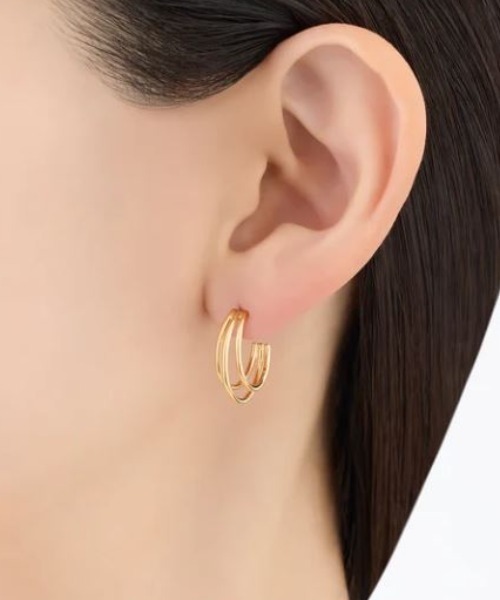美品　MARIHA マリハ フープ ピアス（両耳） MARIHA（マリハ） ピアス（両耳用） フリー ゴールド レディース