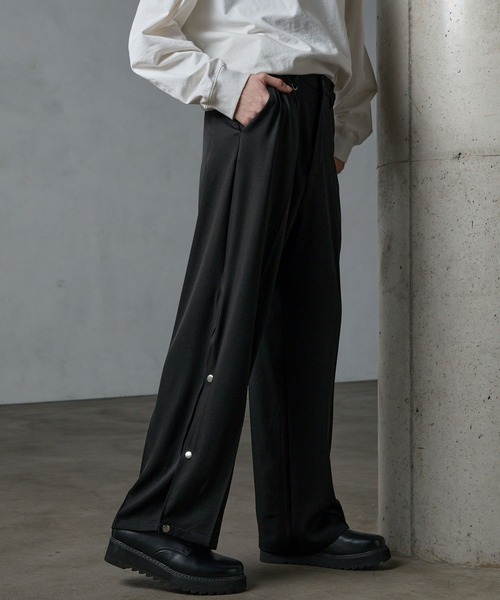 「SERACE」 スラックス L ブラック メンズ_画像9