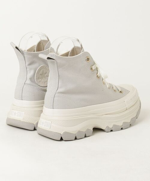 「CONVERSE」 ハイカットスニーカー 23.5cm グレー レディース_画像2
