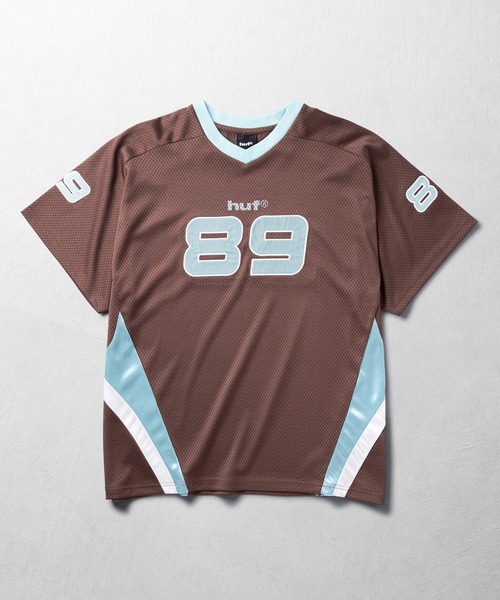HUF（ハフ） tシャツ CROSS CONDITIONS FOOTBALL CREW メンズ
