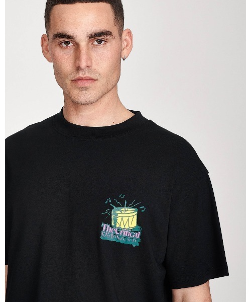 「TCSS」 「Critical Slide」7分袖Tシャツ MEDIUM ブラック系その他 メンズ_画像3