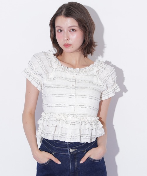 ※専用※ Drawer フリルカットソー JILL by JILL STUART（ジルバイジルスチュアート） tシャツ 半袖