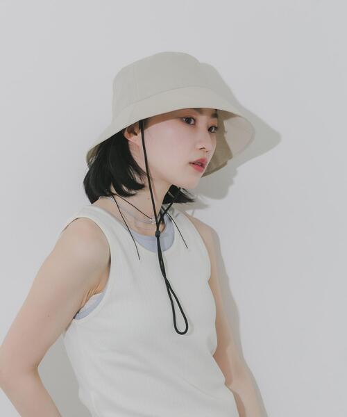 「SMELLY」 ハット - アイボリー レディース_画像6
