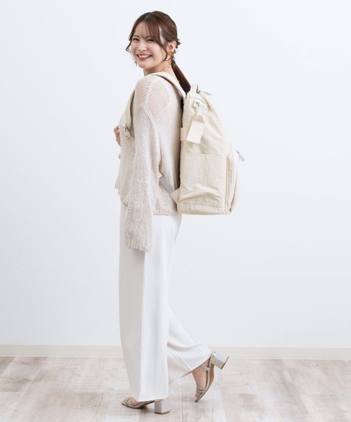 マザーズバッグ マザーズリュック(23L) WEEKEND 2層式 整理しやすい 2フロア 大容量の画像