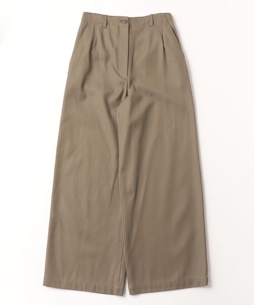 「Demi-Luxe BEAMS」 チノパンツ 38 ベージュ レディース_画像2