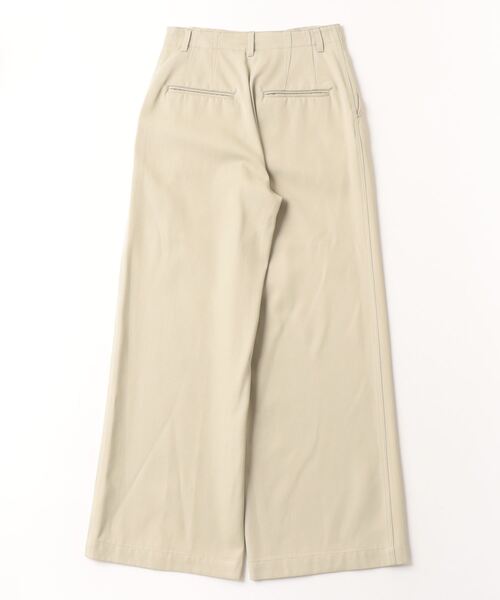 「Demi-Luxe BEAMS」 チノパンツ 38 ベージュ レディース_画像3