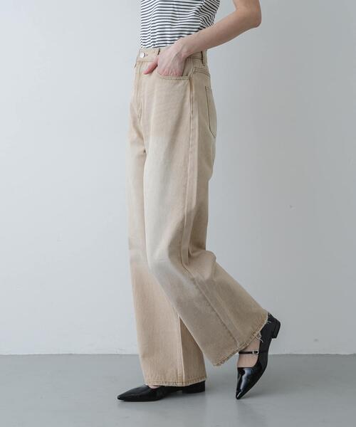 「SENSE OF PLACE by URBAN RESEARCH」 デニムパンツ LARGE インディゴブルー レディース_画像9