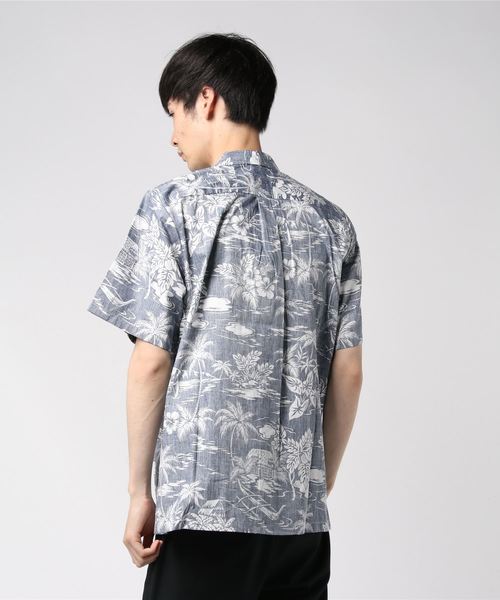 Kahiko（カヒコ） アロハシャツ シャツ 半袖 「Kahiko」TWO PALMS