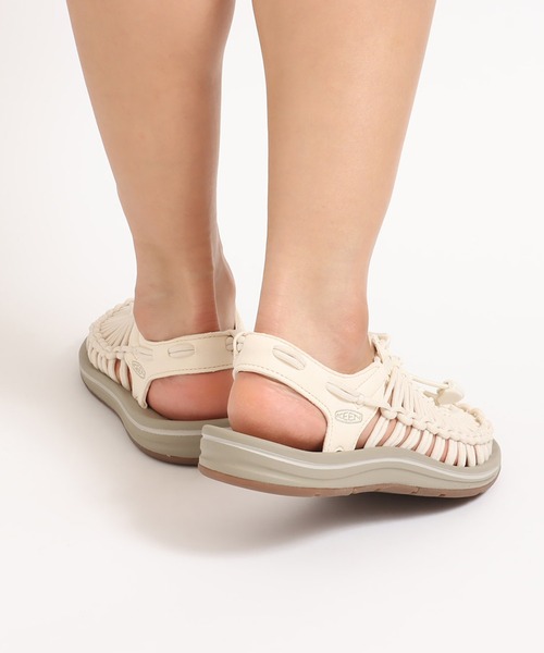 スニーカー KEEN UNEEK W (WHITE) レディース メンズ