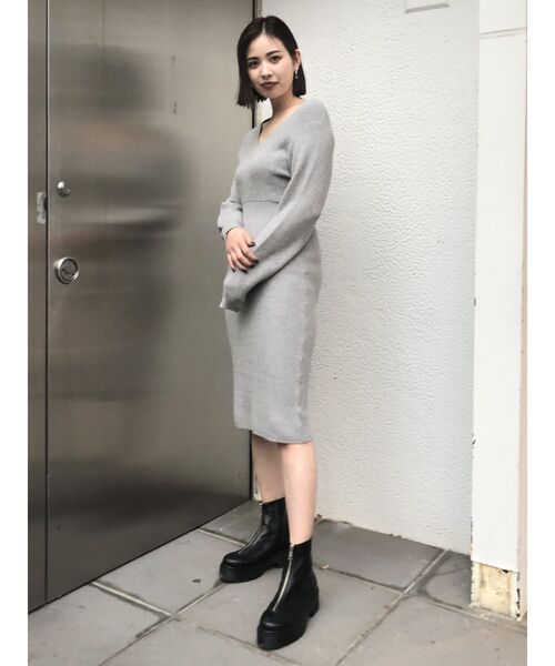 ワンピース バックタイドルマンニットワンピース Zozotown Paypayモール店 通販 Paypayモール