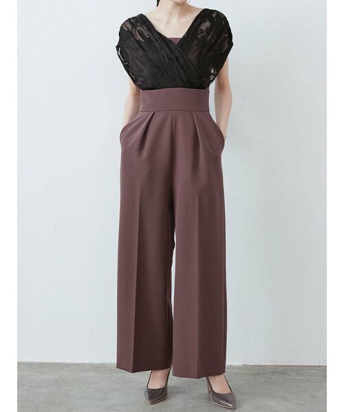 LADYオパールカシュクールパンツドレス