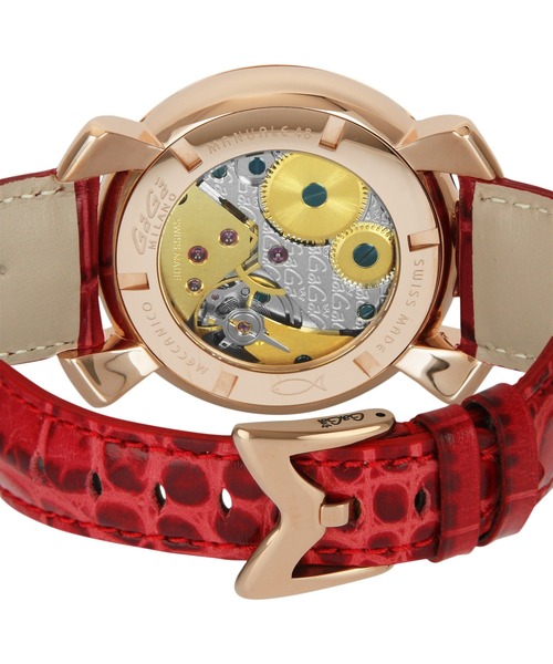 腕時計 GaGa MILANO/ガガミラノ MANUALE48MM 腕時計 501113S-RED ...