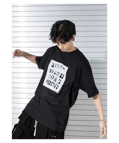 MAS ロゴ バンパルティ MSITS001-DB Tシャツ カットソー MASSNOUN マスノウン のファッション通販
