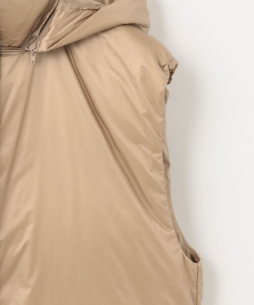 自由区（ジユウク） ベスト ジレ 「洗える」ブライトダウンベスト