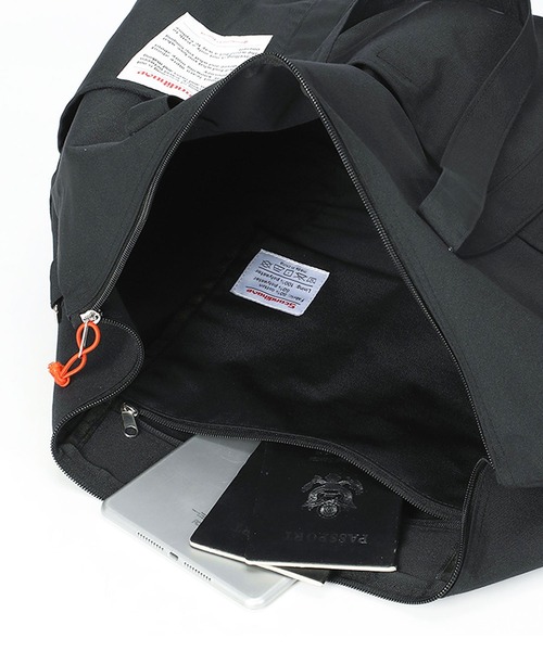 ボストン3way バッグ（M）　デイジー花柄×帆布　ハンドメイド ボストン3way バッグ（M） デイジー花柄×帆布 ハンドメイド 楽天