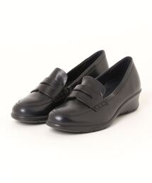即さん専　新品　エコー　ecco シルバー ローファー 本革レディース ecco ローファー エコー ウィメンズ 本革 フェリシア レディース