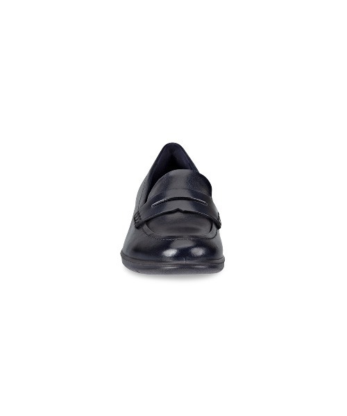 ECCO エコー　レディース　本革　ローファー　38 24cm エコー ECCO ウィメンズ 本革 ローファー フェリシア （BLACK