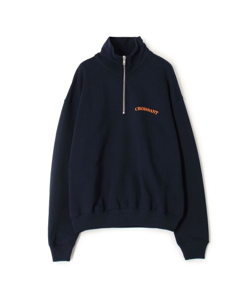 tシャツ 「別注」Les Petits Basics コットン ジッププルオーバー レディース