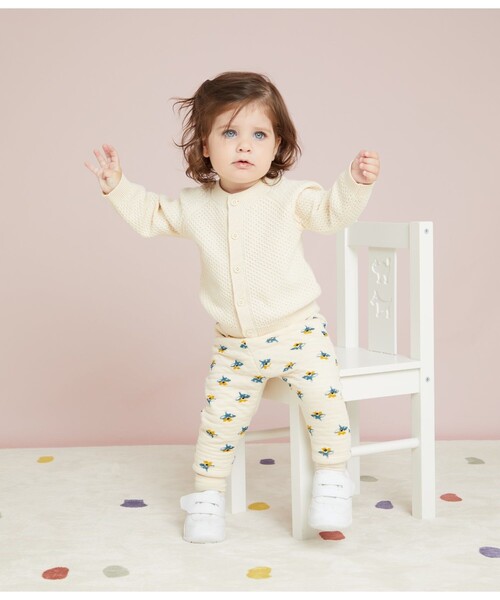 PETIT BATEAU（プチバトー） パンツ チュビックキルティングプリント