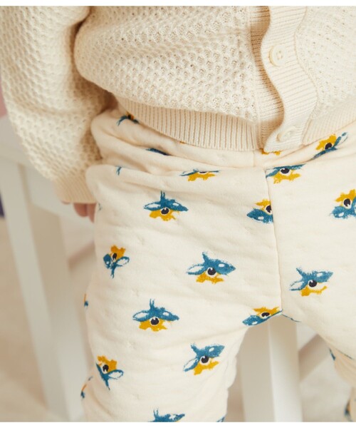 PETIT BATEAU（プチバトー） パンツ チュビックキルティングプリント